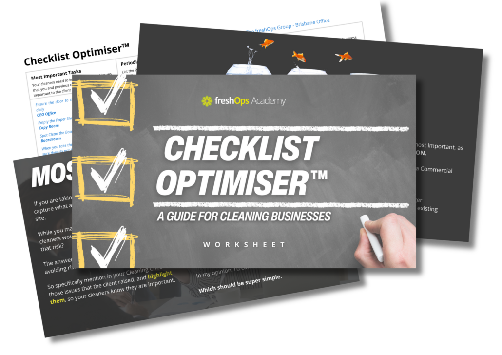 Checklist Optimiser™ LP Image