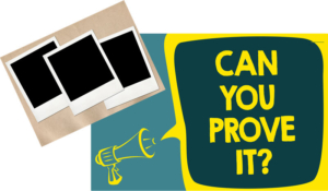 Photo verification for cleaning business